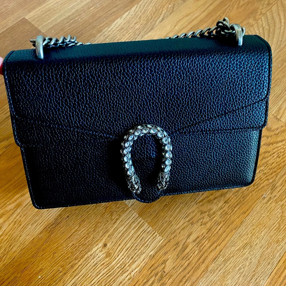 Calfskin crossbody bag